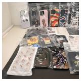 Assortment of Smartphone Cases (Oilers, Jordan,...