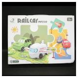 Railcar Puzzle Airplane 15PCS...