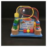 Melissa & Doug First Bead Maze  18 Pieces