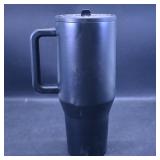 Insulated Travel Mug with Handle  Black