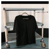 Black Short-Sleeve V-Neck T-Shirt  Brand Not...
