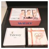 WELY Makeup Mirror with Magnification & LED,...