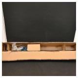 AmazonBasics Room Darkening Curtain Rod, Nickel
