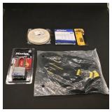 Assortment: Drill Holster, Spark Plugs, Bits,...