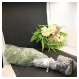 Artificial Fiddle Leaf Fig & Decorative Wreath