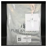 Pure Bamboo Sheets Queen  Sea Glass
