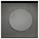Round Slate Coaster with Felt Bumpers  1 pc