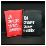 100 Envelope Savings Challenge Binder (black &...