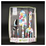 Garden Tool Set  Set of 3 Floral Gardening Tools