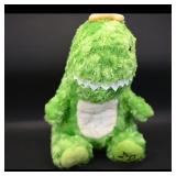 Green Plush Dinosaur Toy  1 Piece