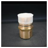 Brass Quick-Disconnect Hose Fitting  Plastic...
