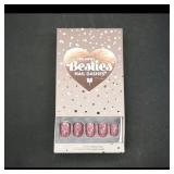 Red Aspen Besties Nail Dashes (press-on nails)