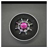 Metal Ship Wheel Fidget Spinner  Iridescent...