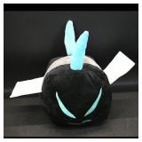 Plush Stylized Insect Toy  Black & Light Blue