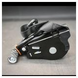 Handheld Ratchet Tie-Down Strap with S-Hooks