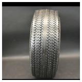 Premium 4.10/3.50-4 NHS Solid Tire on White Hub