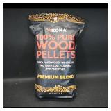 KONA 100% Pure Wood Pellets  Premium Blend 2 lb