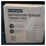 SYNCVIBE Bathroom Sensor Trash Can, 2.0 Gallon...