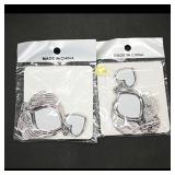 Assortment of Heart-Shaped Bag Hooks (2)