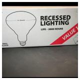 Assortment of 12 Recessed Lighting Bulbs, 5 in....