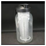 Glass Bottle with Inner Measuring Tube (Cups ·...