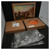 Assortment: 2 Wall Clocks, Framed Print, 4...