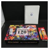 Brutfuner 120 Oily Color Pencils with Journal &...