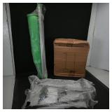 Broom & Dustpan Set with Mop Handle and Wall...
