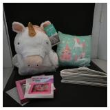 pill·wfort Unicorn Hooded Blanket G-7000 +...