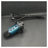 Blue Desktop Condenser Microphone  Blue Finish
