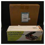 Vegetable Chopper with 8 Glass Food Containers
