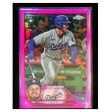 Topps Chrome Michael Busch RC Pink Refractor...