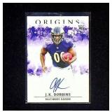Panini Origins 2020 J.K. Dobbins Rookie...
