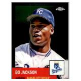 Topps Chrome Bo Jackson #290 ï¿½ Kansas City Royals