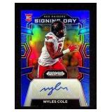 Panini 2024 Prizm Draft Picks Signing Day Myles...