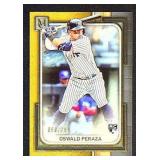 Topps Oswald Peraza #050/299 Rookie Card