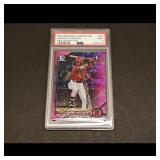 2022 Bowman Chrome Adrian Placencia Pink...