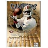Champions Jerry Rice NFL Trading Card (San...