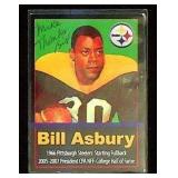 Bill Asbury Pittsburgh Steelers Trading Card...