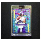 Wild Card Jaren Hall Holo-Lux Football Card SD-JH