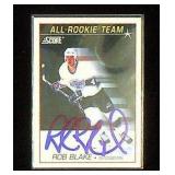 Score All-Rookie Team Rob Blake #349 Hockey Card
