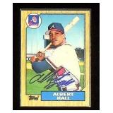 Topps Albert Hall #41T Baseball Card (Outfield)