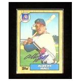Topps Albert Hall #41T Outfield Baseball Card