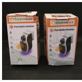 OZZIHEAT Portable Heater with Timer (pair)
