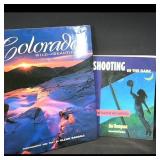 Assortment of Two Books: Colorado; Shooting in...