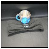 Enjoying Bluetooth Headband with Ceramic Travel...