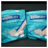 FitRight Underpads 30 x 36 in, 10 per Pack (2...