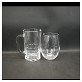 LOVE Stemless Wine Glass & Beer Mug (2)