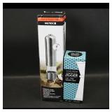 Salt & Pepper Mills MG705C + Stainless Steel...