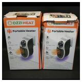 OZZI HEAT Portable Heater  Set of 2